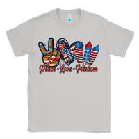 Moon Dust peace love freedom Classic Tee - RacoonDesign