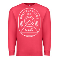 Cardinal Breckenridge Colorado Bear Mountains Trees Hiking Premium Sweatshirt - lanVoArt