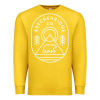 Lemon Breckenridge Colorado Bear Mountains Trees Hiking Premium Sweatshirt - lanVoArt