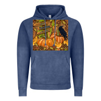 Vintage Denim cutest pumpkin in the patch Vintage Hoodie - TumblerDesignByShophia