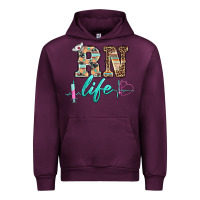Mauve Wine western nurse rn  life Urban Hoodie - BarkalooDesign