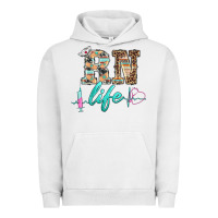 Pigment Lunar Rock western nurse rn  life Urban Hoodie - BarkalooDesign