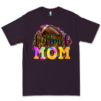 Plum football mom Premium Tee - LillyAllenDesigns