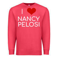 Cardinal Limited Edition I Love Nancy Pelosi Heart Madam Speaker Democratic Pol Premium Sweatshirt - lanVoArt