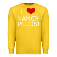 Lemon Limited Edition I Love Nancy Pelosi Heart Madam Speaker Democratic Pol Premium Sweatshirt - lanVoArt