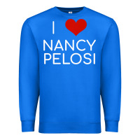 True Royal Limited Edition I Love Nancy Pelosi Heart Madam Speaker Democratic Pol Premium Sweatshirt - lanVoArt