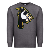 Charcoal Heather pittsburgh combined sports shirt and sticker Premium Sweatshirt - lanVoArt