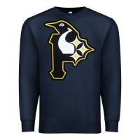 Navy pittsburgh combined sports shirt and sticker Premium Sweatshirt - lanVoArt