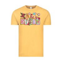 Vintage Mustard He is risen Vintage Tee - NancyCooperArtShop