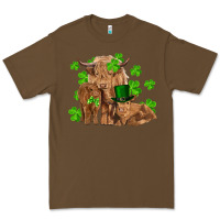 Cacao st patricks day cow family Premium Tee - RanaPortraitStore