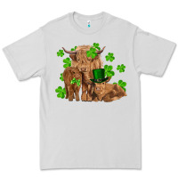 Dove Grey st patricks day cow family Premium Tee - RanaPortraitStore
