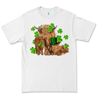 White st patricks day cow family Premium Tee - RanaPortraitStore