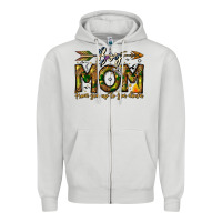 Dove Grey Boy Mom From Son Up To Son Down Zipper Hoodie - CowhideDigitalArt