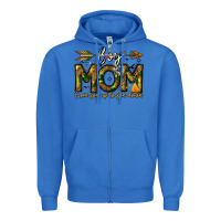 True Royal Boy Mom From Son Up To Son Down Zipper Hoodie - CowhideDigitalArt