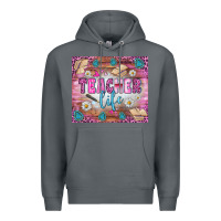 Rock teacher life tumbler Premium Hoodie - BundleAndBundleShop