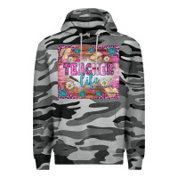 Slate Camo teacher life tumbler Premium Hoodie - BundleAndBundleShop