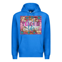 True Royal teacher life tumbler Premium Hoodie - BundleAndBundleShop