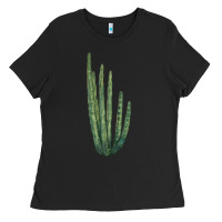 Black Organ Pipe Cactus Ladies Tee - LillyAllenDesigns