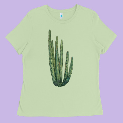 Organ Pipe Cactus Ladies Tee Designed By Lillyallendesigns