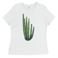 White Organ Pipe Cactus Ladies Tee - LillyAllenDesigns
