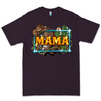 Plum mama cowboy western font cactuslove mom Premium Tee - LillyAllenDesigns