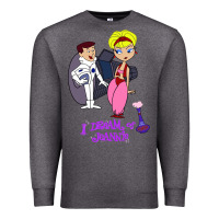Charcoal Heather i dream of jeannie gifts for fans Premium Sweatshirt - lanVoArt