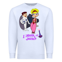White i dream of jeannie gifts for fans Premium Sweatshirt - lanVoArt