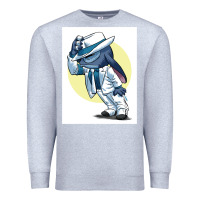 Heather Grey michael jackson 5 Premium Sweatshirt - lanVoArt