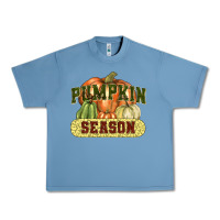 Pebble Blue Pumpkin season Urban Heavy Tee - NancyCooperArtShop