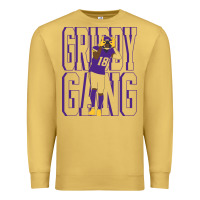 Antique Gold Justin Jefferson -Griddy Gang Premium Sweatshirt - lanVoArt
