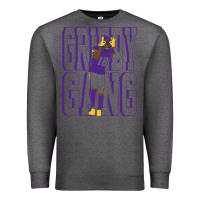 Charcoal Heather Justin Jefferson -Griddy Gang Premium Sweatshirt - lanVoArt