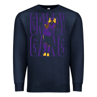 Navy Justin Jefferson -Griddy Gang Premium Sweatshirt - lanVoArt