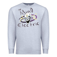 Heather Grey the mind electric Premium Sweatshirt - lanVoArt