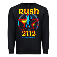 Black rush blue starman 2112  40th anniversary Premium Sweatshirt - lanVoArt