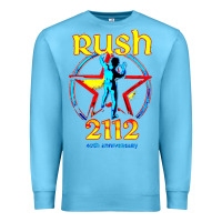 Ocean Blue rush blue starman 2112  40th anniversary Premium Sweatshirt - lanVoArt
