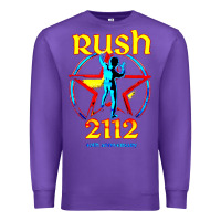 Purple rush blue starman 2112  40th anniversary Premium Sweatshirt - lanVoArt