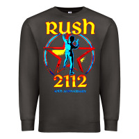 Smoke rush blue starman 2112  40th anniversary Premium Sweatshirt - lanVoArt