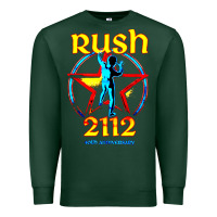 Sports Green rush blue starman 2112  40th anniversary Premium Sweatshirt - lanVoArt