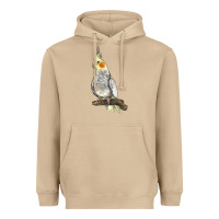 Mushroom Cocktail Parrot Heavyweight Hoodie - LillyAllenDesigns