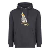 Smoke Cocktail Parrot Heavyweight Hoodie - LillyAllenDesigns