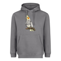 Storm Cocktail Parrot Heavyweight Hoodie - LillyAllenDesigns