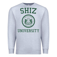 Heather Grey shiz university design Premium Sweatshirt - lanVoArt