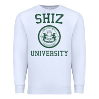 White shiz university design Premium Sweatshirt - lanVoArt