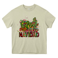 Mossy feliz navidad cactus Heavy Core Tee - JahusDesignShop