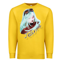 Lemon Vintage Retro Action Bayonetta Adventure Game Birthday Gift Premium Sweatshirt - lanVoArt