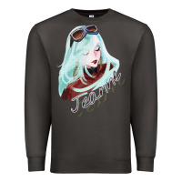 Smoke Vintage Retro Action Bayonetta Adventure Game Birthday Gift Premium Sweatshirt - lanVoArt