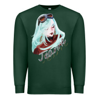 Sports Green Vintage Retro Action Bayonetta Adventure Game Birthday Gift Premium Sweatshirt - lanVoArt