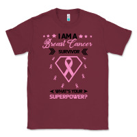 Burgundy I am a Breast Cancer Survivor What is Your Superpower Classic Tee - Bettercallsaul