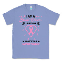 Colony Blue I am a Breast Cancer Survivor What is Your Superpower Classic Tee - Bettercallsaul