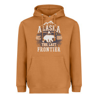 Meerkat Alaska The Last Frontier Heavyweight Hoodie - lanVoArt